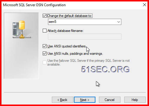 how to install sepm with sql